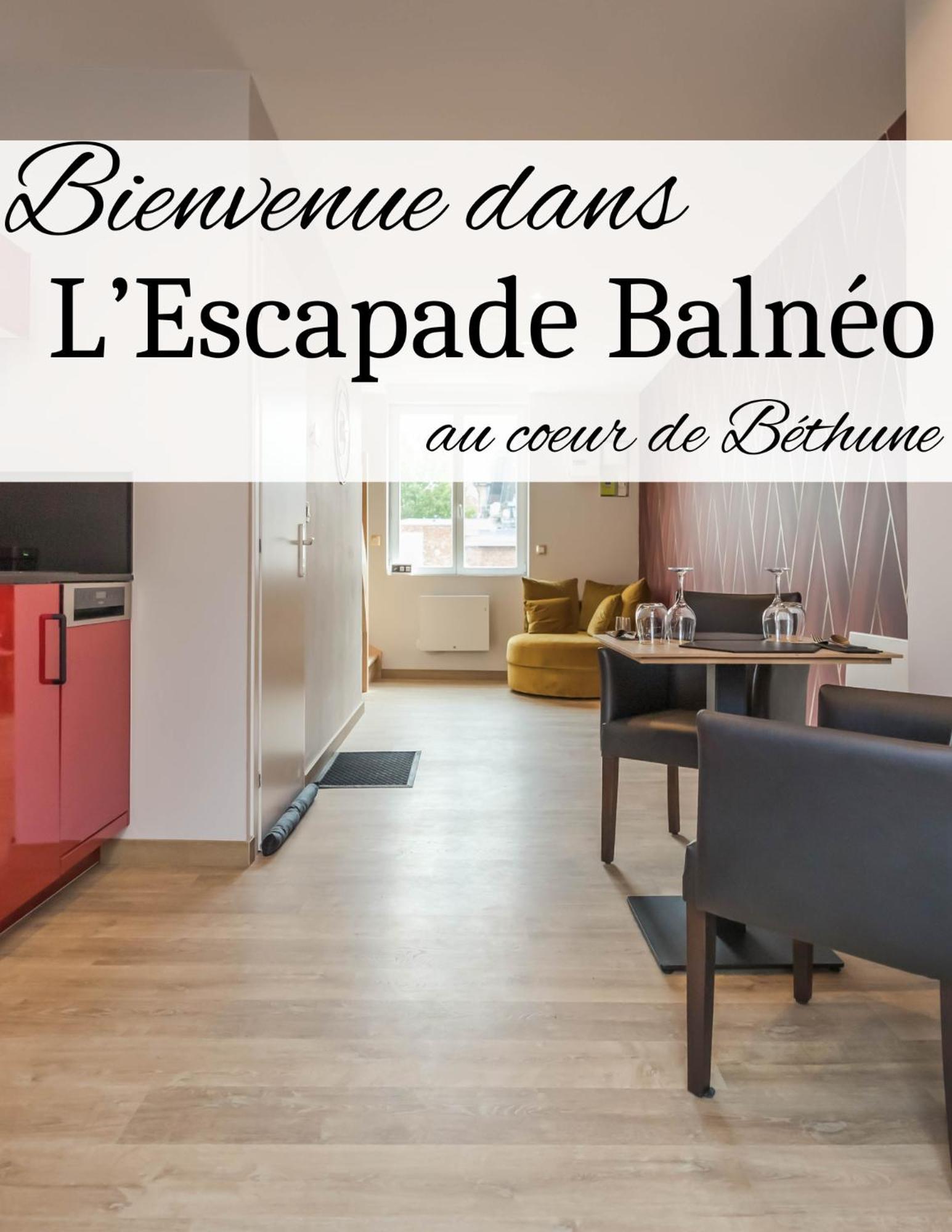 L'Escapade Balneo Lägenhet Béthune Exteriör bild